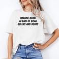 Imagine Being Afraid Of Drag Queens And Books Premium Unisex T-Shirt Imagine Being Afraid Of Drag Queens And Books Premium Unisex T-Shirt