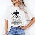 It's Too Nonfictiony Outside Book Dragon Reading Fantasy Era Premium Tri-Blend Unisex T-Shirt