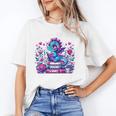 Just A Girl Who Loves Dragons And Books Cute Dragon Reading Premium Tri-Blend Unisex T-Shirt Just A Girl Who Loves Dragons And Books Cute Dragon Reading Premium Tri-Blend Unisex T-Shirt