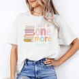 Just One More Chapter Artistic Pastel Book Lover Vibe Unisex T-Shirt