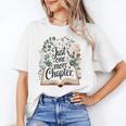 Just One More Chapter Bookish Book Reading Botanical Unisex T-Shirt