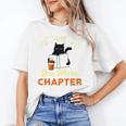 Just One More Chapter Fun Cat Coffee Reading Book Premium Tri-Blend Unisex T-Shirt Just One More Chapter Fun Cat Coffee Reading Book Premium Tri-Blend Unisex T-Shirt