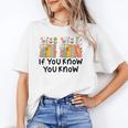 If You Know You Know 6 7 Reading Books Merry Christmas Unisex T-Shirt