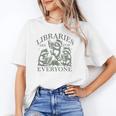 Libraries Are For Everyone Racoon Read Banned Book Librarian Unisex T-Shirt Libraries Are For Everyone Racoon Read Banned Book Librarian Unisex T-Shirt