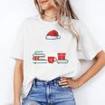 Library Crew Book Lovers Librarian Xmas Holiday Christmas Unisex T-Shirt
