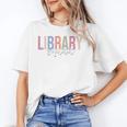 Library Squad Librarian Book Lover Bookworm Unisex T-Shirt