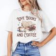 Love Books And Coffee Books Reading Coffee Drinking Unisex T-Shirt Love Books And Coffee Books Reading Coffee Drinking Unisex T-Shirt