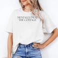 Mentally I'm At The Cottage Bookish Romance Book Lover Unisex T-Shirt Mentally I'm At The Cottage Bookish Romance Book Lover Unisex T-Shirt