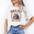 North Pole Book Club Hot Cocoa Bookworm Christmas Xmas Unisex T-Shirt