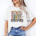 Occupational Therapy Wildflower Book OT Therapist Assistant Unisex T-Shirt Occupational Therapy Wildflower Book OT Therapist Assistant Unisex T-Shirt