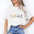 The Perfect Weekend Camping Essentials Wine Books Campfire Unisex T-Shirt