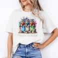 Racoons Trash Reader Book Lover Romantic Novels Premium Unisex T-Shirt