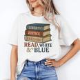 Read Blue Liberty Books July 4th Independence Unisex T-Shirt Read Blue Liberty Books July 4th Independence Unisex T-Shirt