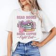 Read Books Drink Coffee Fight Evil Book Coffee Unisex T-Shirt