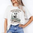Read Books Be Kind Stay Weird Skeleton Reading Book Lover Unisex T-Shirt