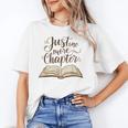 Reading Book Lover Club Librarian Just One More Chapter Unisex T-Shirt Reading Book Lover Club Librarian Just One More Chapter Unisex T-Shirt