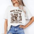 Reading Book Lover Made To Read Books Forces To Read Emails Unisex T-Shirt Reading Book Lover Made To Read Books Forces To Read Emails Unisex T-Shirt