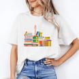 Reading Books Librarian Reader Nerd I'm Ok Teacher Unisex T-Shirt Reading Books Librarian Reader Nerd I'm Ok Teacher Unisex T-Shirt
