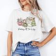 Reading All The Way Christmas Book Lover For Women And Teens Unisex T-Shirt