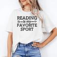 Reading Is My Favorite Sport Bookish Book-Club Bookworm Unisex T-Shirt Reading Is My Favorite Sport Bookish Book-Club Bookworm Unisex T-Shirt