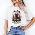Reading Because Murder Is Wrong Books And Cats Book Lovers Unisex T-Shirt Reading Because Murder Is Wrong Books And Cats Book Lovers Unisex T-Shirt