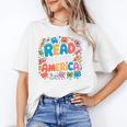 Reads Across Tee America Reading Teacher Books Reader Kids Unisex T-Shirt Reads Across Tee America Reading Teacher Books Reader Kids Unisex T-Shirt
