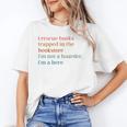 I Rescue Books Trapped In The Bookstore I'm Not A Hoarder Unisex T-Shirt