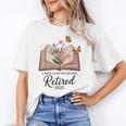 Retired 2025 A New Chapter Begins Retirement Teacher Book Unisex T-Shirt Retired 2025 A New Chapter Begins Retirement Teacher Book Unisex T-Shirt