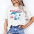 Retro Book Girl Summer Beach Vacation For Book Lover Unisex T-Shirt Retro Book Girl Summer Beach Vacation For Book Lover Unisex T-Shirt