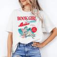 Retro Book Girl Summer For Women Beach Reading Unisex T-Shirt