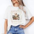 Retro North Pole Reading Club Hot Cocoa Book Lovers Xmas Unisex T-Shirt