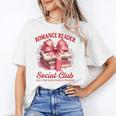 Romance Book Reading Bookish Romance Reader Social Club Unisex T-Shirt