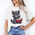 Scottish Terrier Reading a Book Dog Unisex T-Shirt
