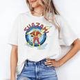 Shazam Comic Book Art Heroic Portrait Vintage Unisex T-Shirt