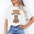 SHHH Happens Librarian Cat Books Library Unisex T-Shirt SHHH Happens Librarian Cat Books Library Unisex T-Shirt