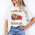 Smutty Book Lover I Like My Fictional Men Spicy Book Unisex T-Shirt