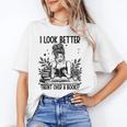 Smutty Spicy Book Smut Reader I Look Better Bent Over A Book Unisex T-Shirt