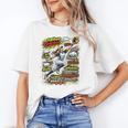 Softball Outfielder Best Traits Brave Retro Comic Book Art Premium Tri-Blend Unisex T-Shirt