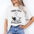 Today I'm A Serious Goose Animal Reading Book Lovers Unisex T-Shirt Today I'm A Serious Goose Animal Reading Book Lovers Unisex T-Shirt