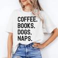 Vintage Coffee Books Dogs Naps Retro Unisex T-Shirt Vintage Coffee Books Dogs Naps Retro Unisex T-Shirt