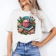 Vintage Cozy Winter Hot Cocoa Books Gingerbread Book Lovers Unisex T-Shirt Vintage Cozy Winter Hot Cocoa Books Gingerbread Book Lovers Unisex T-Shirt