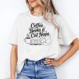 Vintage Retro Coffee Books & Cat Naps Unisex T-Shirt Vintage Retro Coffee Books & Cat Naps Unisex T-Shirt