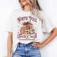 Vintage Retro North Pole Book Club Hot Cocoa Unisex T-Shirt
