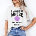 I Wanna Be Where The People Aren't Introvert Unisex T-Shirt I Wanna Be Where The People Aren't Introvert Unisex T-Shirt