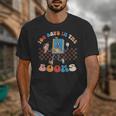 100 Days In The Books Celebration Retro School Unisex T-Shirt