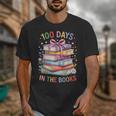 100 Days In The Books Cute Book 100 Days Of School Teachers Unisex T-Shirt 100 Days In The Books Cute Book 100 Days Of School Teachers Unisex T-Shirt