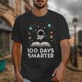100 Days Smarter Astronaut Book 100th Day Girls Kids Women Unisex T-Shirt