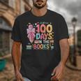 100th Day Of School Teacher Floral 100 Days In The Books Unisex T-Shirt