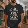1986 Chapter Forty 40th Birthday Wildflower Book 40 Year Old Unisex T-Shirt 1986 Chapter Forty 40th Birthday Wildflower Book 40 Year Old Unisex T-Shirt