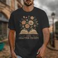 1995 Chapter Thirty Birthday Wildflower Book 30 Year Old Unisex T-Shirt 1995 Chapter Thirty Birthday Wildflower Book 30 Year Old Unisex T-Shirt